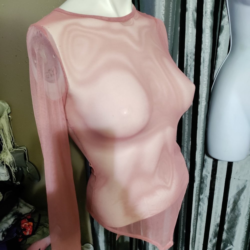 LevelUp- Sheer Body Suit - Picture 3 of 5